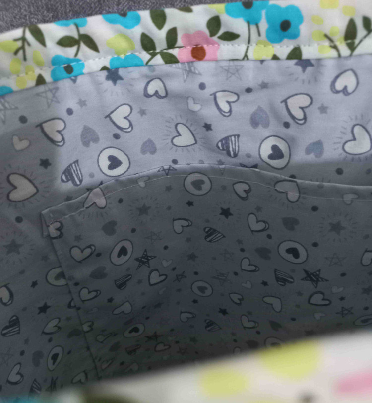کیف پارچه ای آستردار